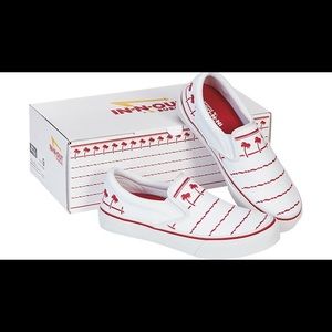 BNWT in-n-out vans sneakers women’s 7.5 palm trees